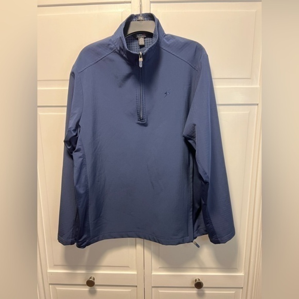 Bubba Golf Steve & Barry 1/4 Zip Pullover Mid Weight Jacket/Windbreaker